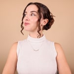 0.25ct Diamond Necklace 750/18 K Rose Gold - KE-69905-RG