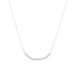 0.25ct Diamond Necklace 750/18 K White Gold