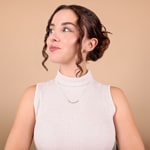 0.25ct Diamond Necklace 750/18 K White Gold - KE-69905-WG