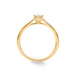 0.25ct Diamond Ring 750/18 K Yellow Gold - RI-69880-GG