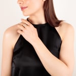 0.25ct Diamond Ring 750/18 K White Gold - RI-69881-WG