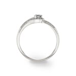 0.25 Karat Diamantring 750/18 K Weissgold - RI-73360-WG