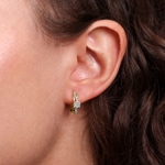 0.26 Karat Diamant-Kreolen 750/18 K Gelbgold - OR-73422-GG