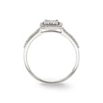 0.30ct Diamond Ring 750/18 K White Gold - RI-54401-WG