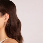 0.30 Karat Solitär Diamantohrstecker 750/18 K Gelbgold in 6-Griff - OR-42619-30-GG