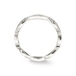 0.31 Karat Diamantring 750/18 K Weissgold - RI-1440184-WG