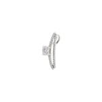 0.32 carats diamants pendetif or gris 750/18 ct - AN-73419-WG