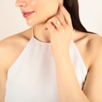 0.33 Karat Diamanten Halo Ring 750/18 K Roségold - RI-69644-RG