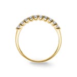 0.33ct Diamond Eternity Ring 750/18 K Yellow Gold - RI-69327-GG