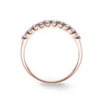 0.33ct Diamond Eternity Ring 750/18 K Rose Gold - RI-69327-RG