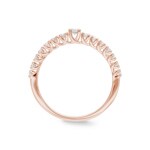 0.33ct Diamond Eternity Ring 750/18 K Rose Gold - RI-69856-RG