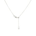 0.33 carats diamants collier or gris 750/18 ct - KE-69477-WG