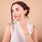 0.34 Karat Diamanten Mémoire Ring 750/18 K Gelbgold - RI-69822-GG