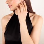 0.34ct Diamond Ring 750/18 K Rose Gold - RI-69997-RG