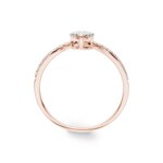 0.34ct Diamond Ring 750/18 K Rose Gold - RI-70000-RG