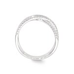 0.34 Karat Diamantring 750/18 K Weissgold - RBR2095
