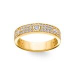 0.40ct Diamond Ring 750/18 K Yellow Gold - RO19GG