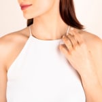 0.40ct Diamond Ring 750/18 K Yellow Gold - RO33GG