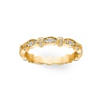 0.40ct Diamond Ring 750/18 K Yellow Gold - RO33GG