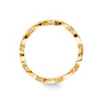 0.40ct Diamond Ring 750/18 K Yellow Gold - RO33GG