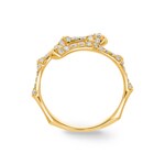 0.43 Karat Diamantring 750/18 K Gelbgold - RBR1197