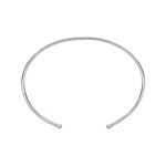 0.47 Karat Diamantarmreif offen 750/18 K Weissgold - BO1WG