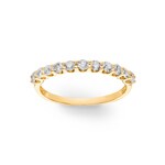0.49 Karat Diamanten Mémoire Ring 750/18 K Gelbgold - RI-69169-GG