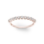 0.49 Karat Diamanten Mémoire Ring 750/18 K Roségold - RI-69169-RG