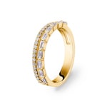 0.49 Karat Diamantring 750/18 K Gelbgold