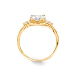 0.49 Karat Diamantring 750/18 K Gelbgold - RI-69383-GG