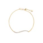 0.50 Karat Diamantarmband 750/18 K Gelbgold