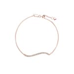 0.50 Karat Diamantarmband 750/18 K Roségold