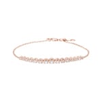 0.50ct Diamond Bracelet 750/18 K Rose Gold