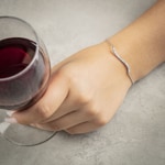 0.50ct Diamond Bracelet 750/18 K White Gold - AR-69186-WG