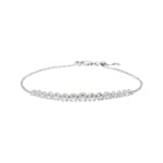 0.50ct Diamond Bracelet 750/18 K White Gold