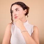 0.50 Karat Diamantarmreif 750/18 K Roségold - AR-69551-RG