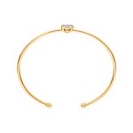 0.50 Karat Diamantarmreif offen 750/18 K Gelbgold - AR-69469-GG