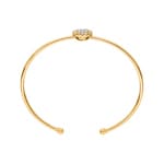 0.50 Karat Diamantarmreif offen 750/18 K Gelbgold - AR-69471-GG