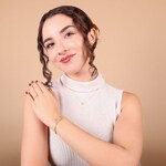 0.50 Karat Diamantarmreif offen 750/18 K Gelbgold - AR-69471-GG