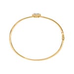0.50ct Diamond Bangle oval 750/18 K Yellow Gold - AR-69465-GG