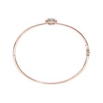 0.50ct Diamond Bangle oval 750/18 K Rose Gold - AR-69464-RG