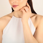 0.50 carats diamants bague halo or jaune 750/18 ct - RI-69556-GG