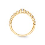 0.50ct Diamond Eternity Ring 750/18 K Yellow Gold - RI-69855-GG