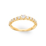0.50ct Diamond Eternity Ring 750/18 K Yellow Gold - RI-69855-GG