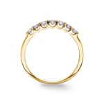 0.50ct Diamond Eternity Ring 750/18 K Yellow Gold - RI-70188-GG