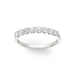 0.50ct Diamond Eternity Ring 750/18 K White Gold - RI-62848-WG