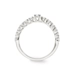 0.50ct Diamond Eternity Ring 750/18 K White Gold - RI-69855-WG