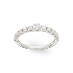 0.50ct Diamond Eternity Ring 750/18 K White Gold - RI-69855-WG