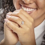 0.50 Karat Diamanten Verlobungsring 750/18 K Gelbgold - RI-69325-GG