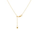 0.50ct Diamond Necklace 750/18 K Yellow Gold - KE-69907-GG